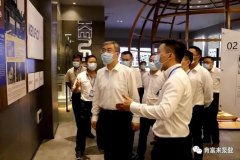 佛山市委书记鲁毅到三亚无极艺术创意设计有限公司调研
